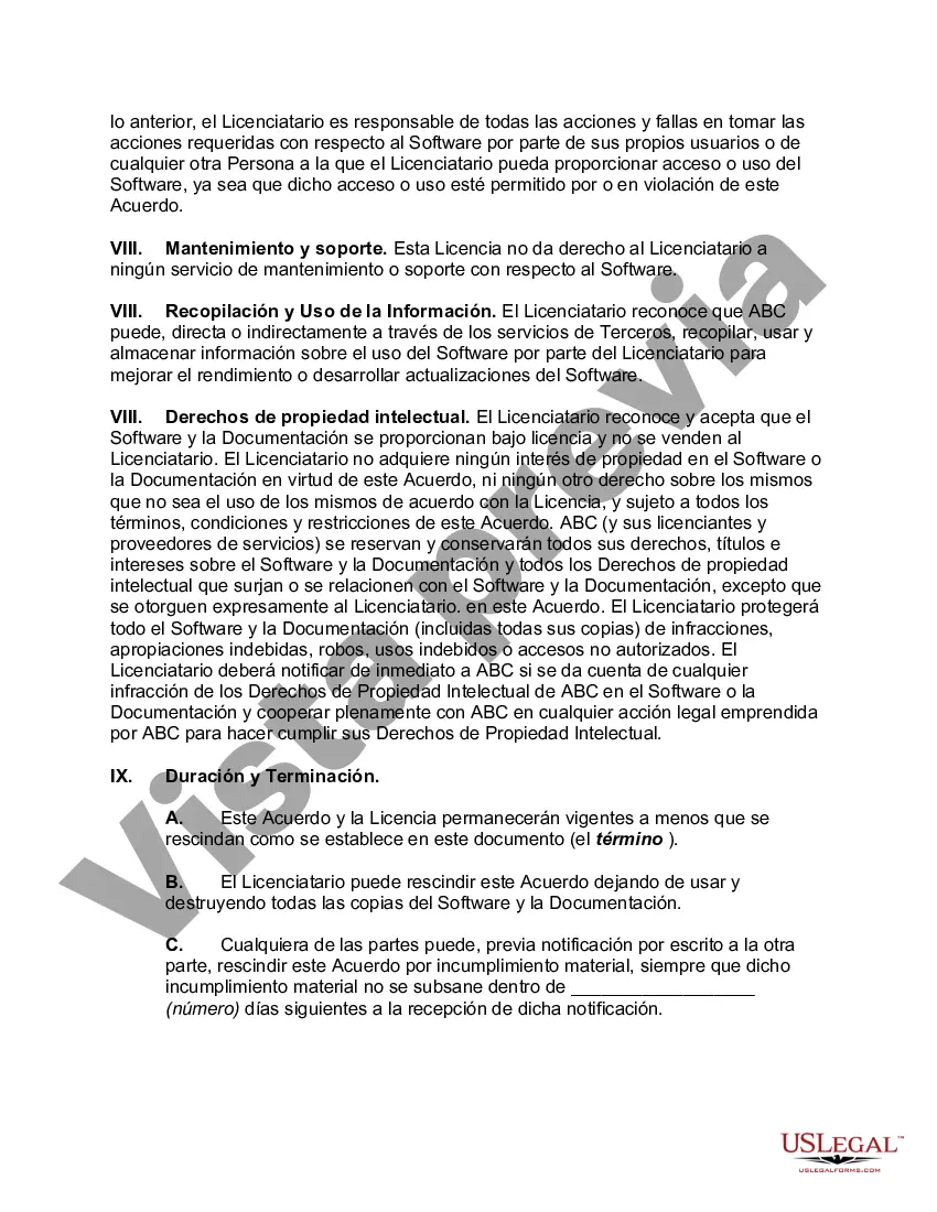 Preview Acuerdo de licencia de software de usuario final de envoltura retráctil