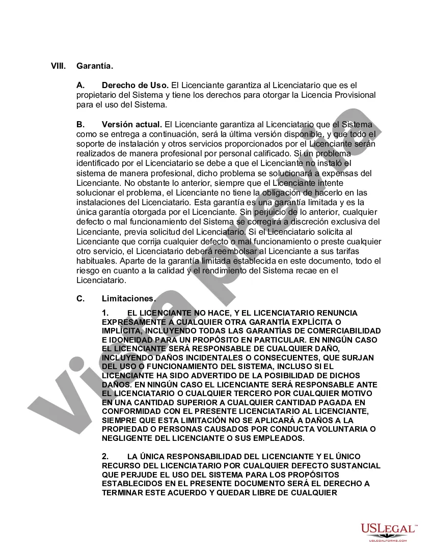 Preview Acuerdo de licencia provisional