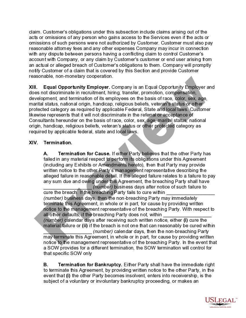 Get Information Technology Service Agreement Preview Information Technology Service Agreement