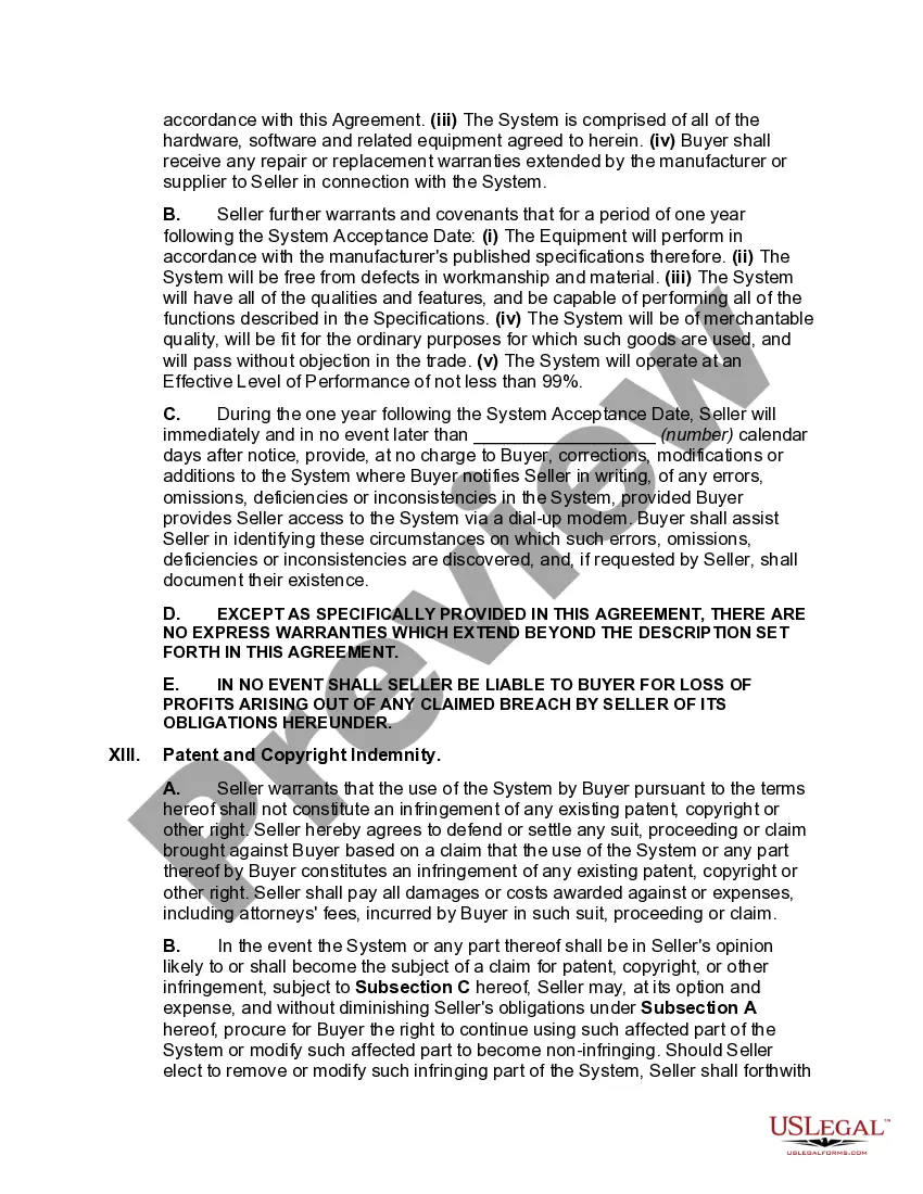 Get Checklist for Hardware Purchase Agreement Preview Checklist for Hardware Purchase Agreement
