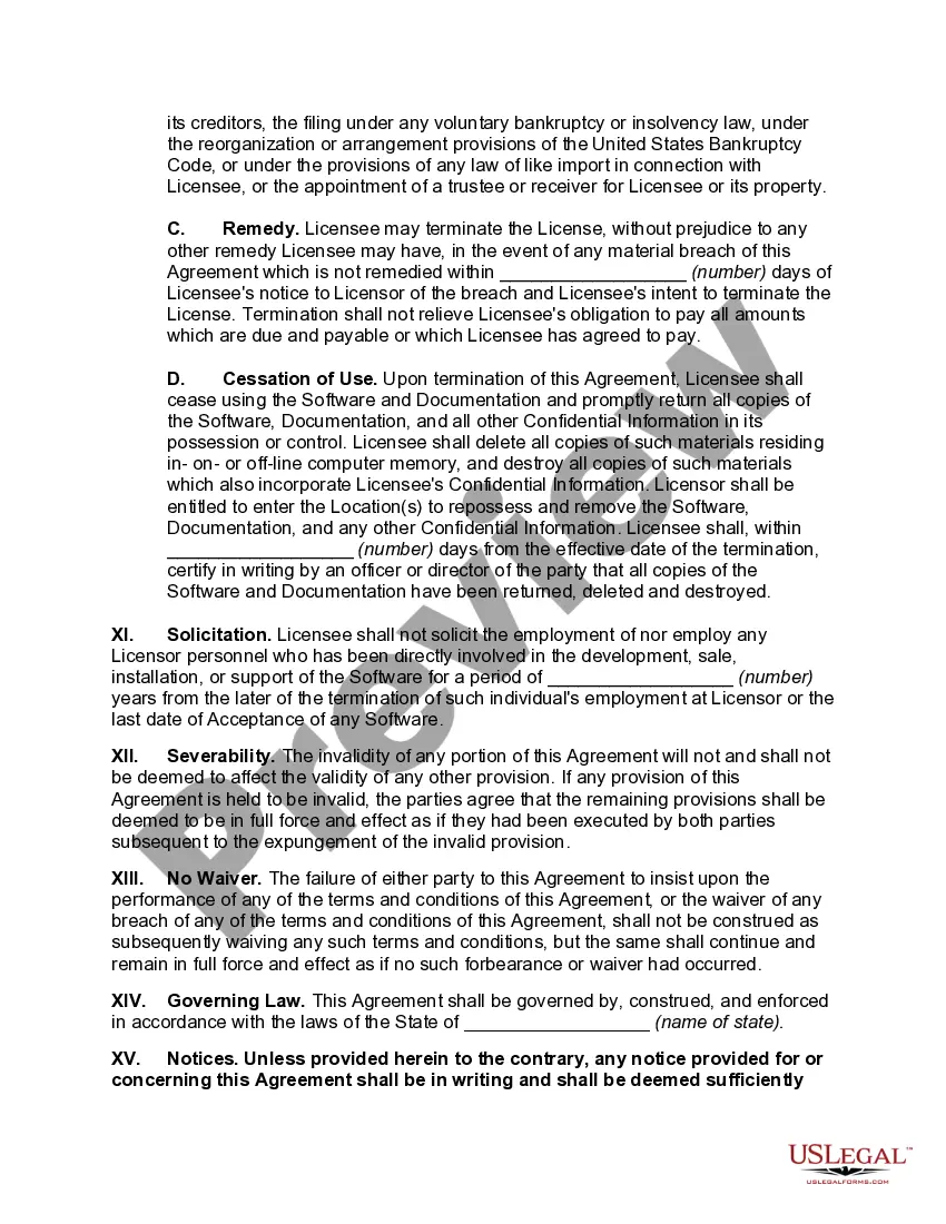 Get Software License Agreement for Certain Computer Programs Preview Software License Agreement for Certain Computer Programs