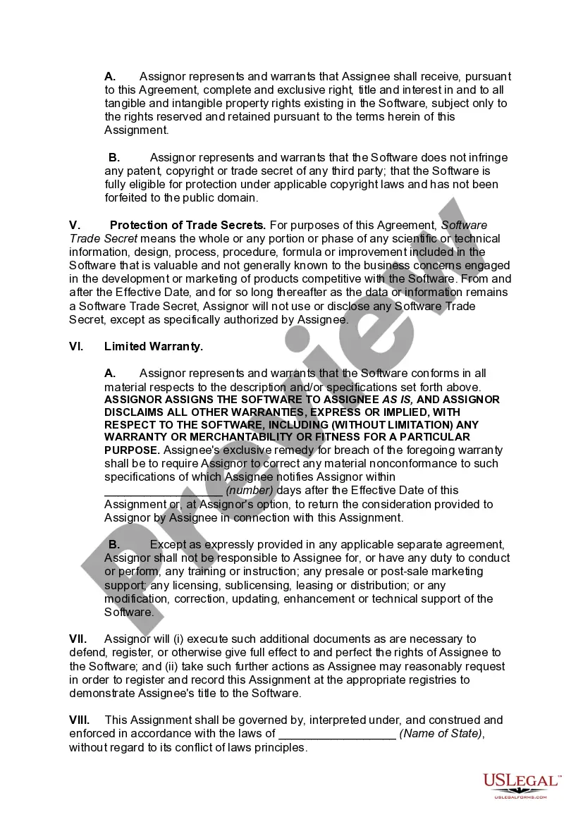 Get Software Copyright Assignment Preview Software Copyright Assignment