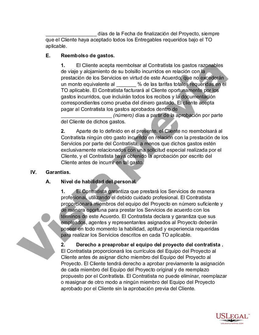 Preview Acuerdo de servicios de integración de sistemas