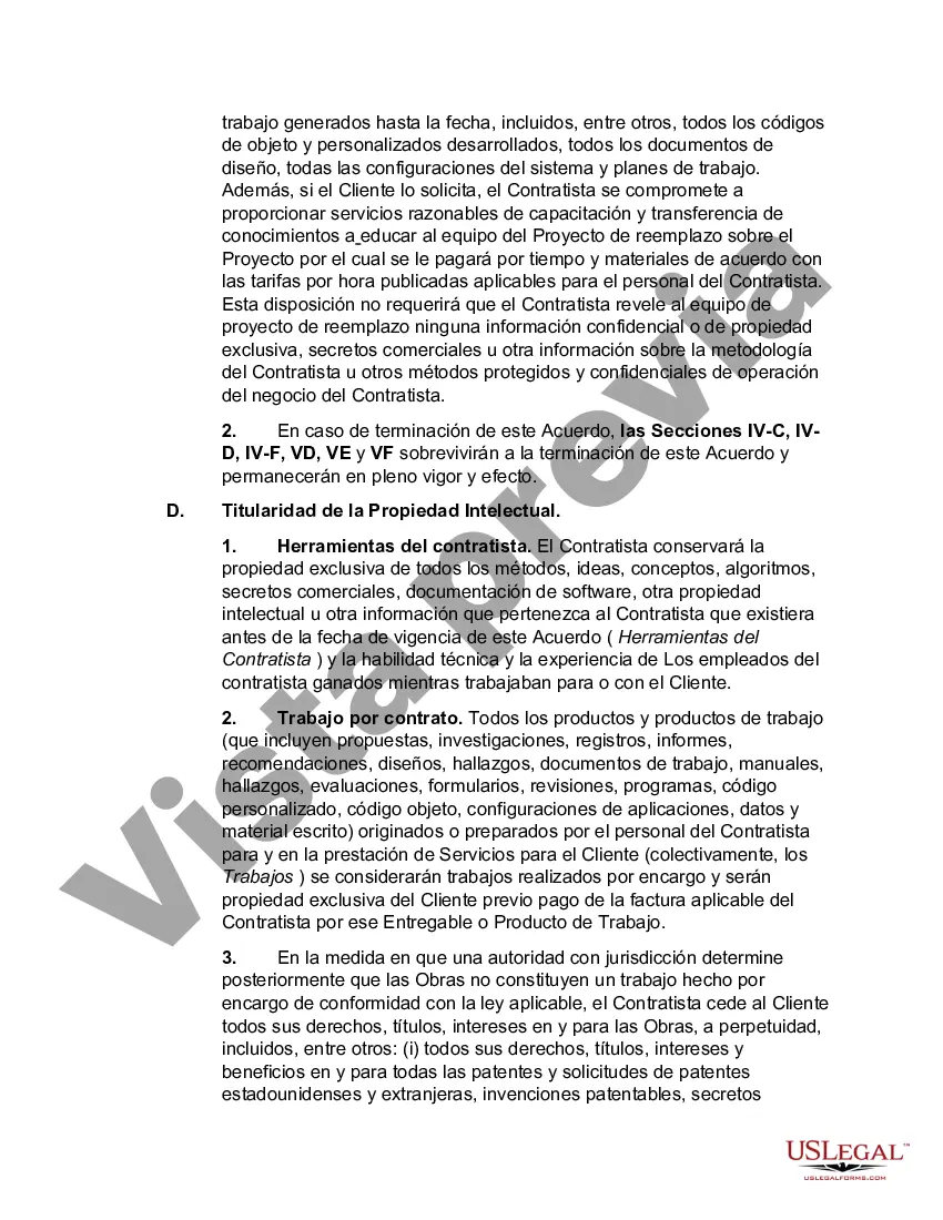 Preview Acuerdo de servicios de integración de sistemas