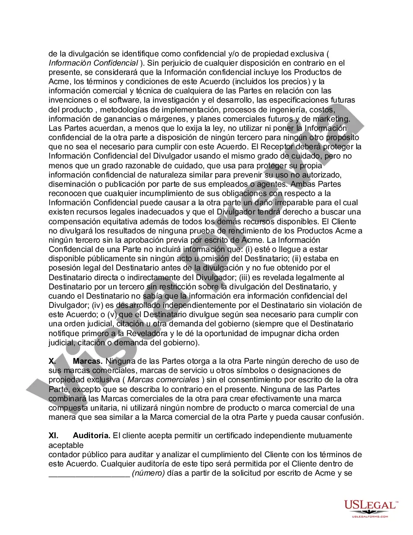 Preview Licencia maestra de software y contrato de servicio