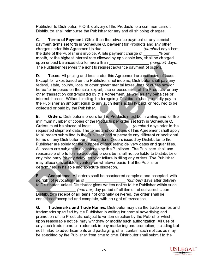 Get Software Distribution Agreement between Publisher and Distributor Preview Software Distribution Agreement between Publisher and Distributor