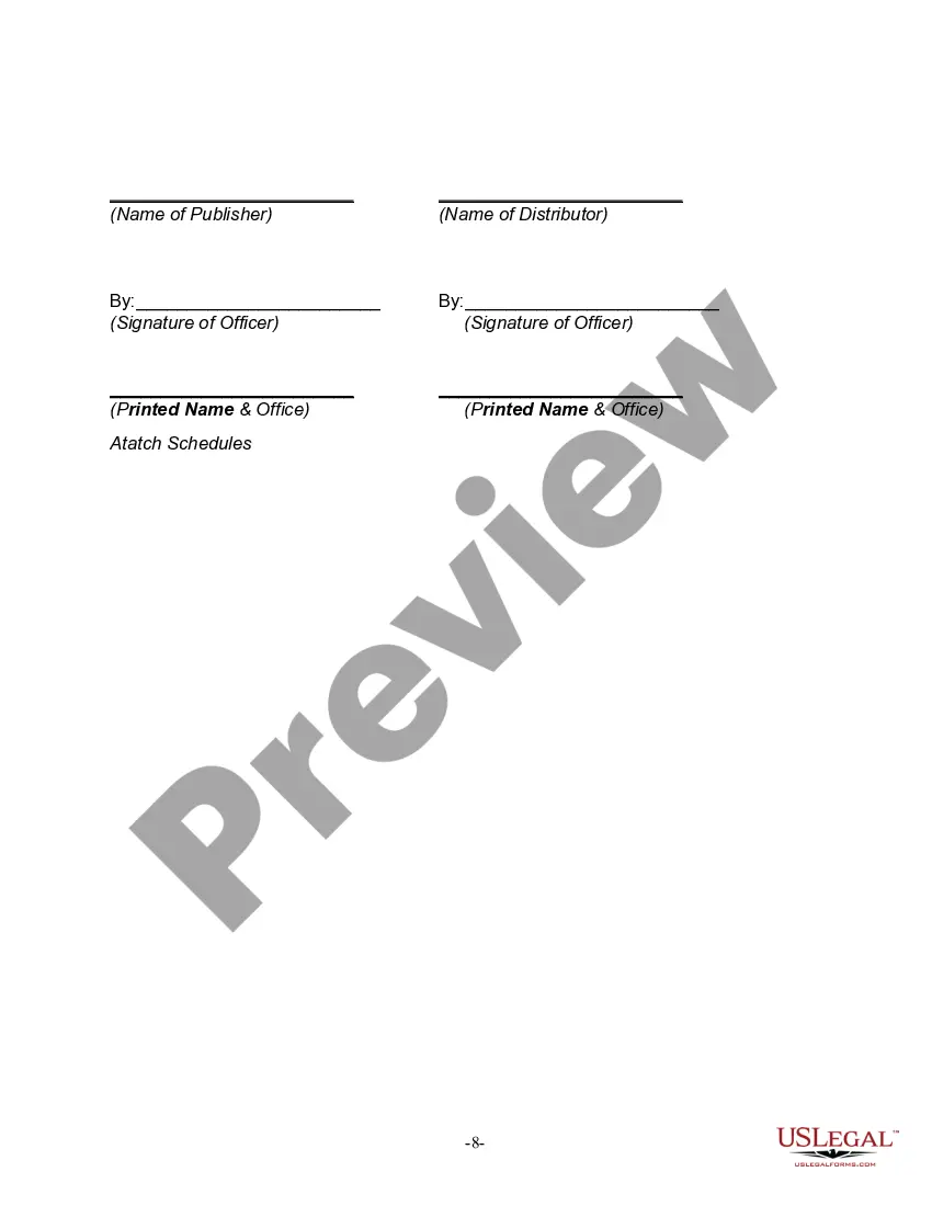 Get Software Distribution Agreement between Publisher and Distributor Preview Software Distribution Agreement between Publisher and Distributor