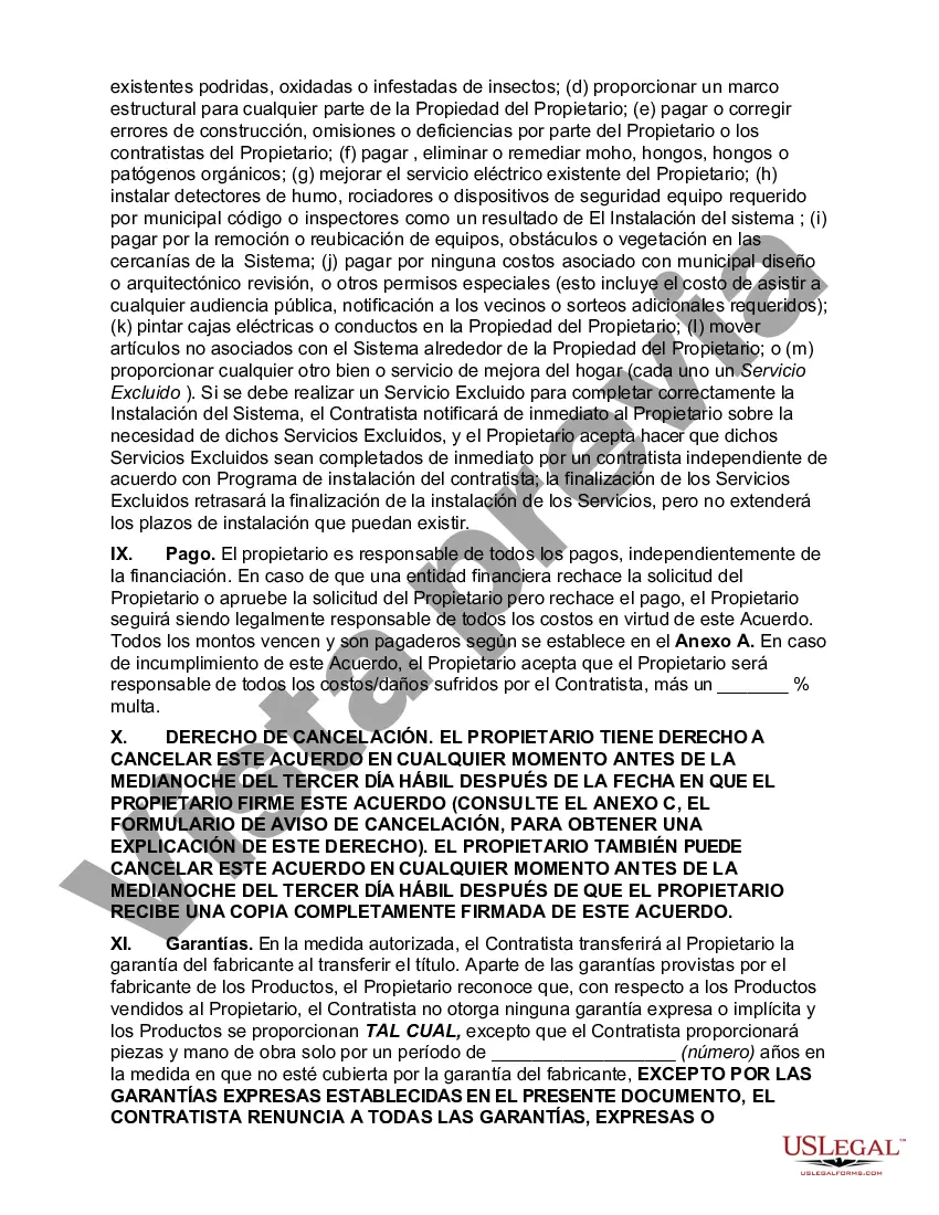 Preview Acuerdo de Instalación Solar