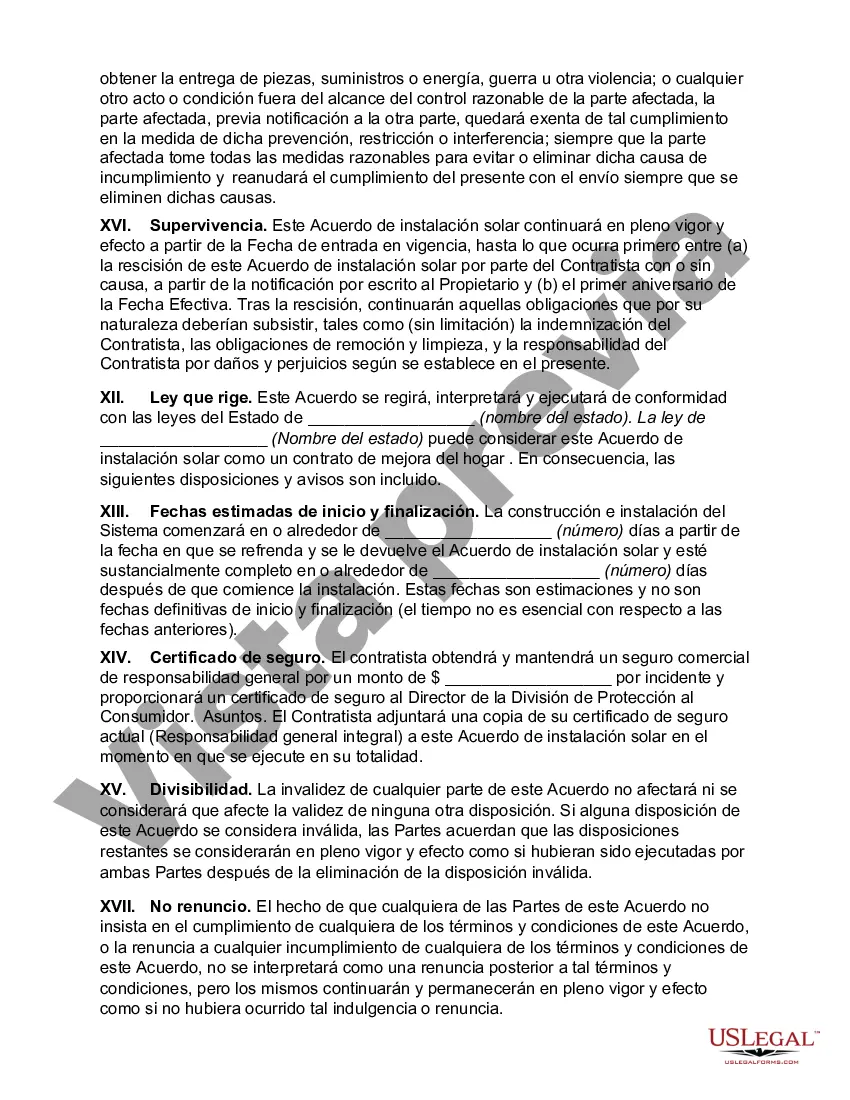 Preview Acuerdo de Instalación Solar