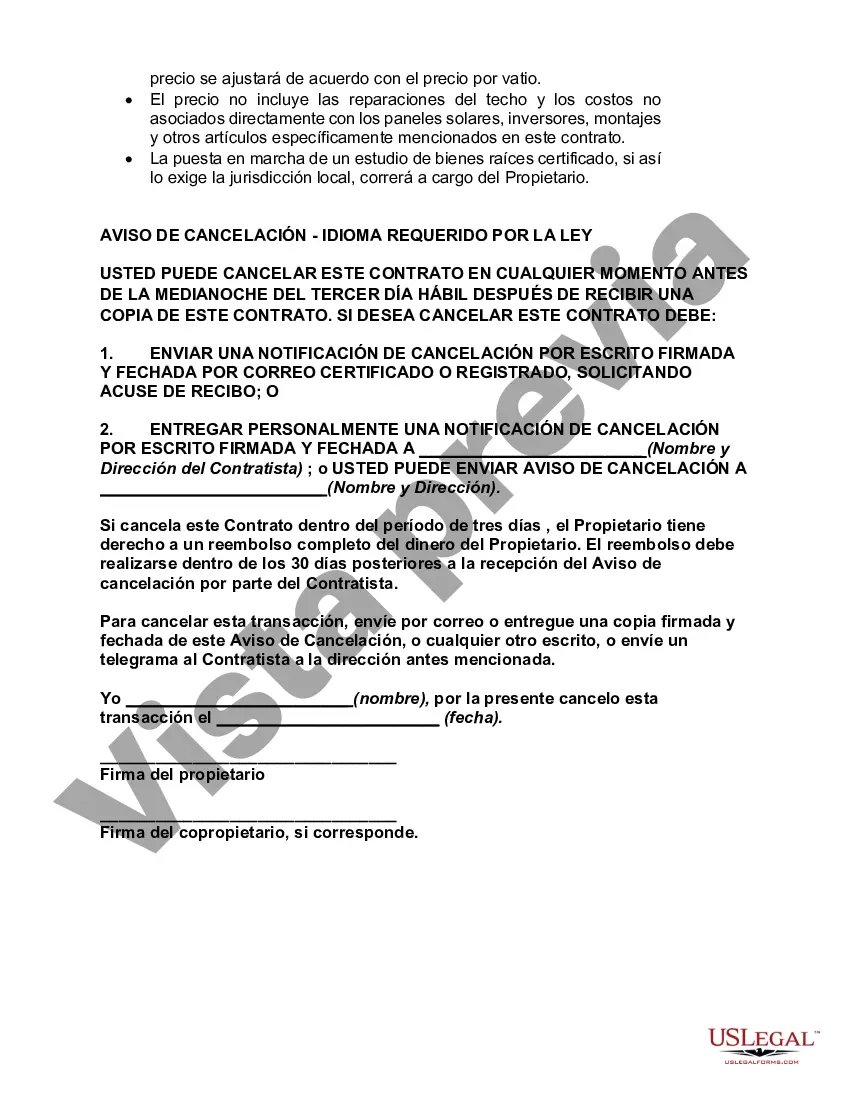 Preview Acuerdo de Instalación Solar