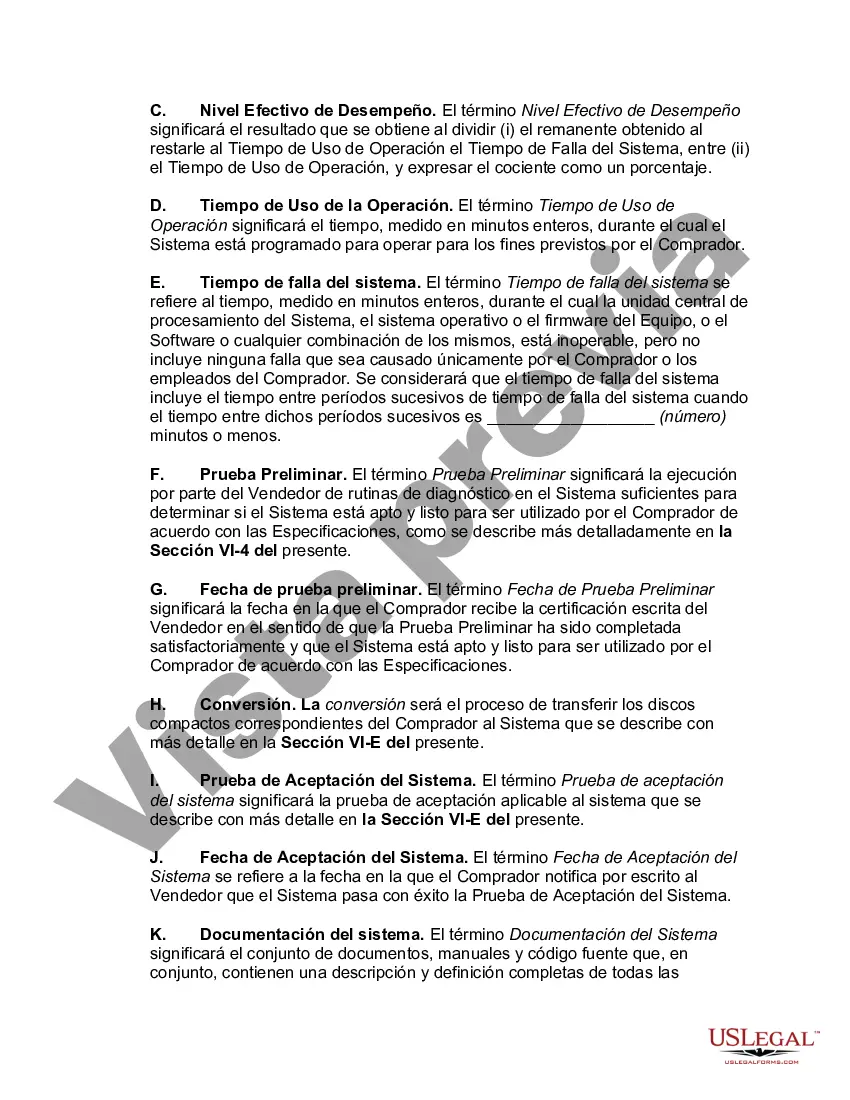 Preview Acuerdo de compra de hardware y licencia de software