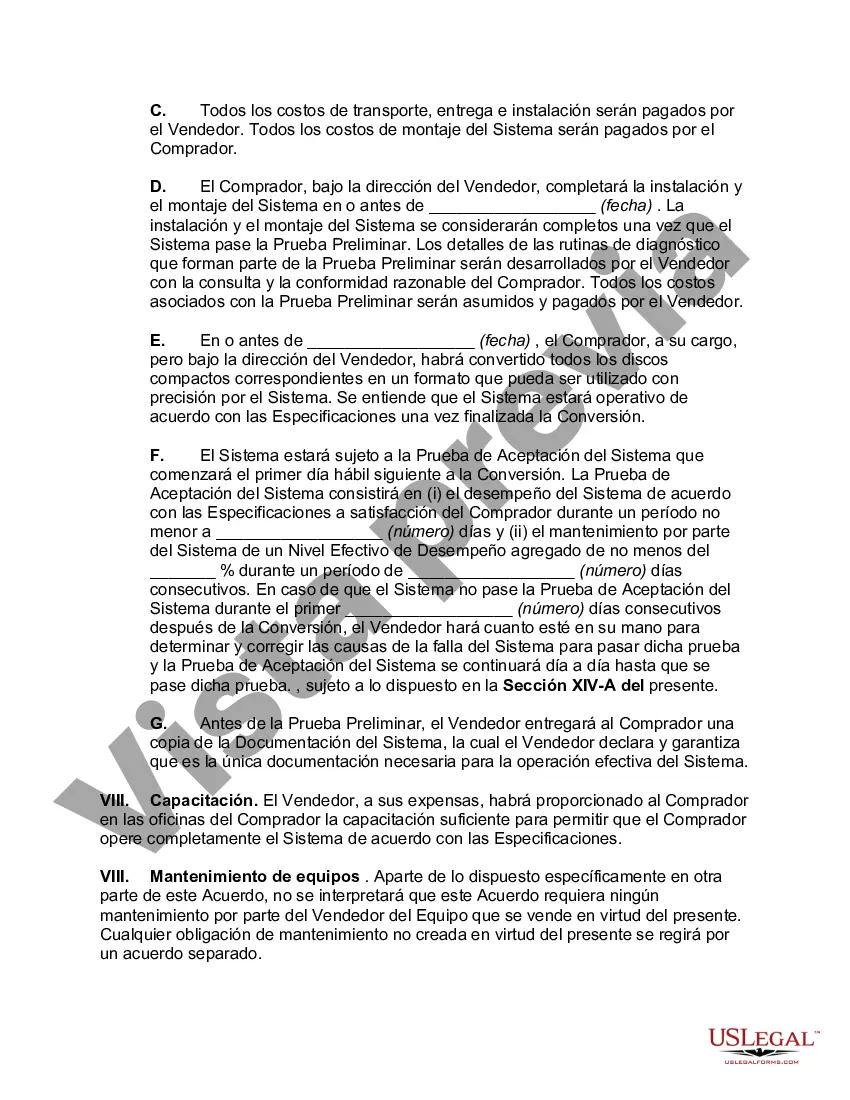 Preview Acuerdo de compra de hardware y licencia de software