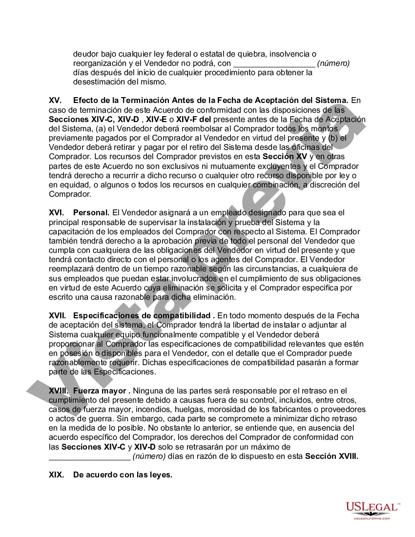 Preview Acuerdo de compra de hardware y licencia de software