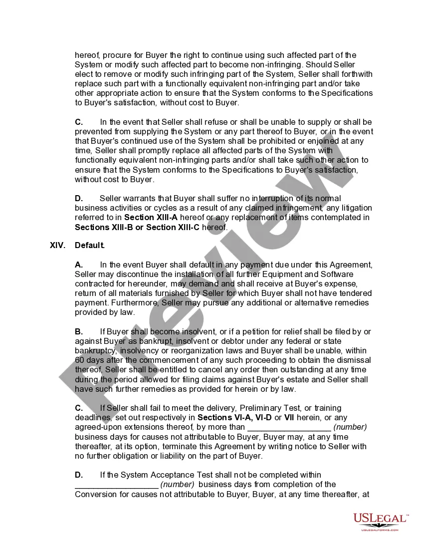 Get Hardware Purchase and Software License Agreement Preview Hardware Purchase and Software License Agreement