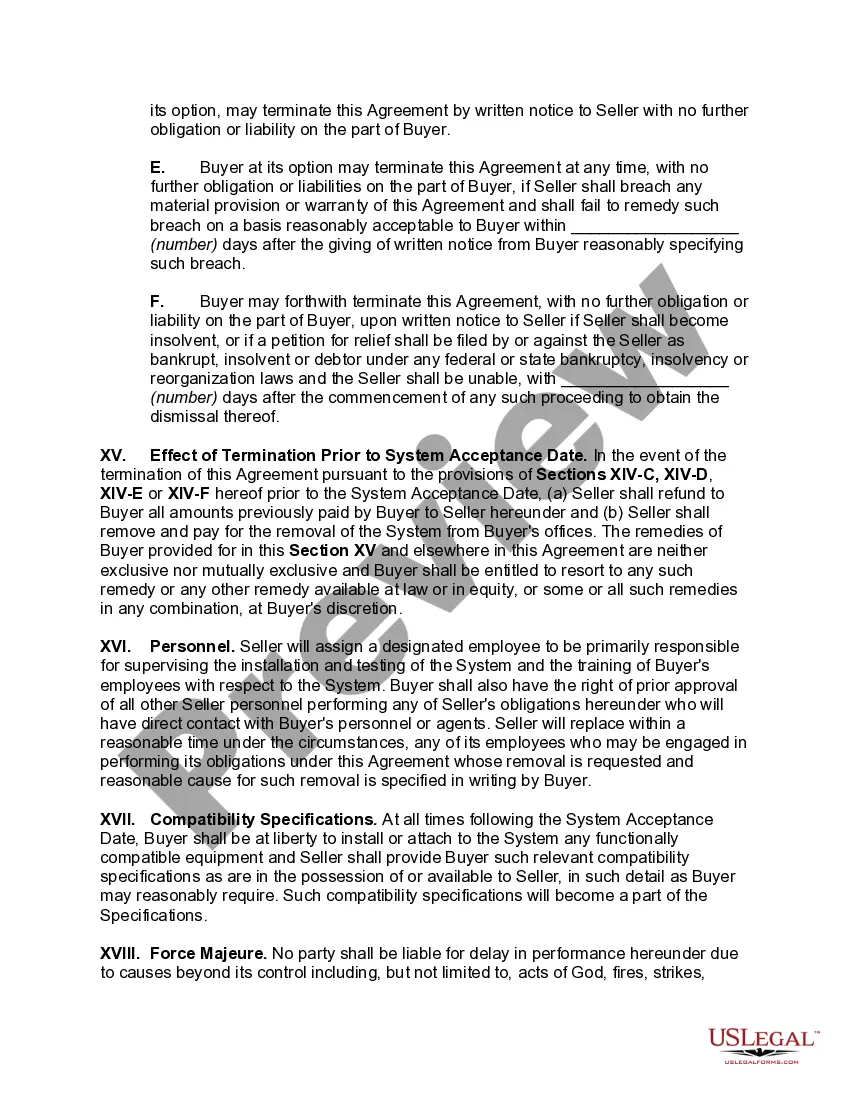 Get Hardware Purchase and Software License Agreement Preview Hardware Purchase and Software License Agreement