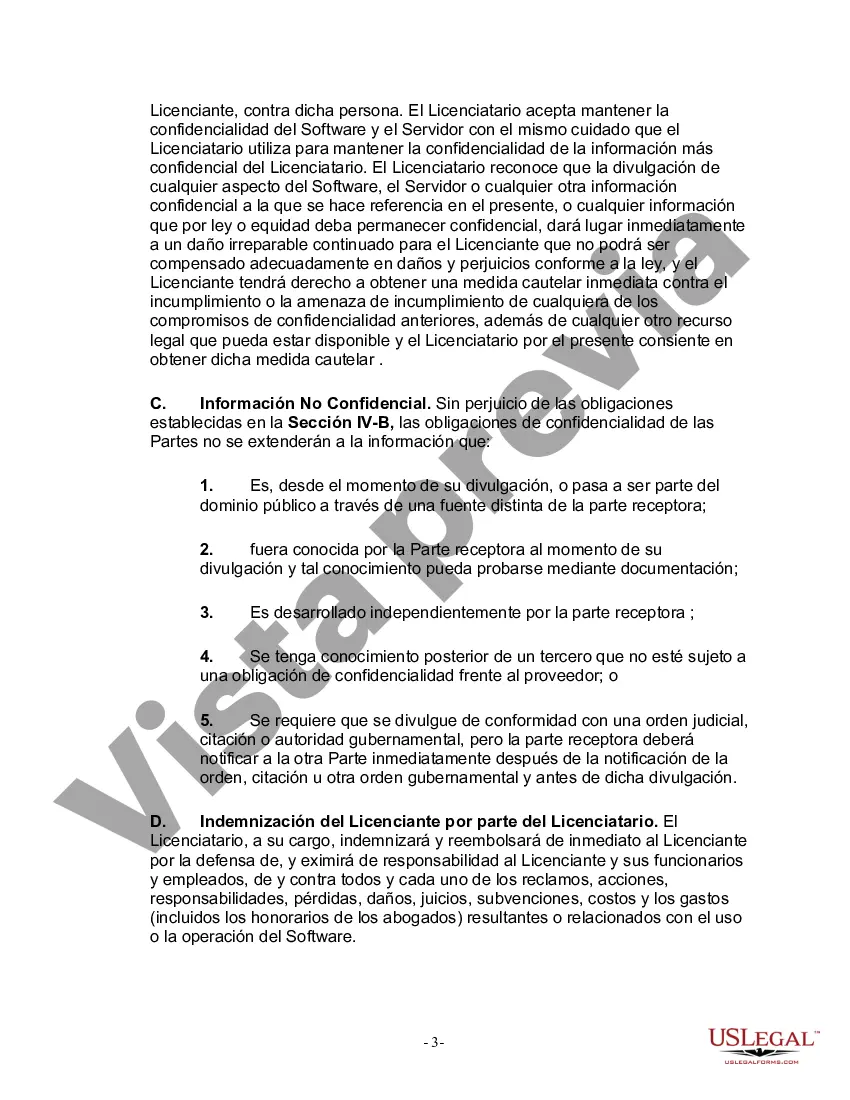 Preview Acuerdo de licencia de software orientado al proveedor con opción de período de prueba