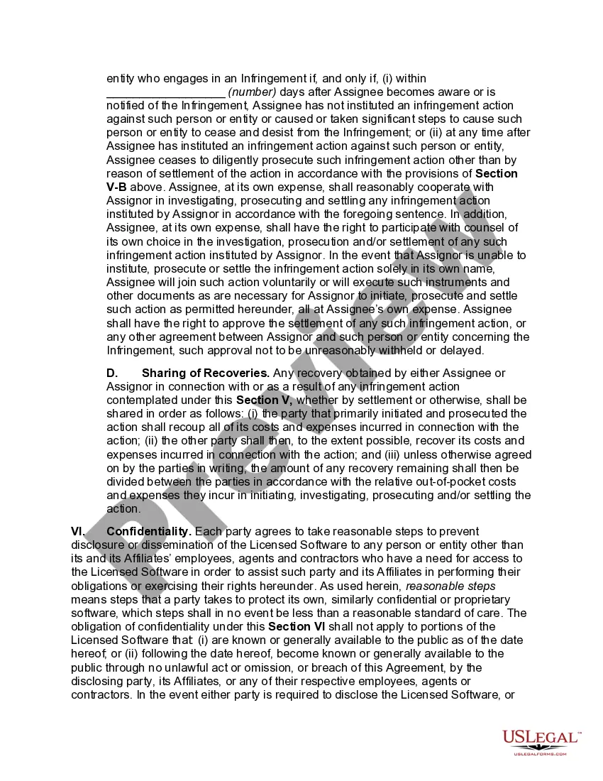 Get Software Assignment and License Agreement Preview Software Assignment and License Agreement