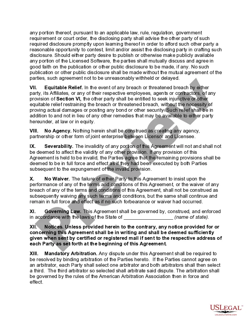 Get Software Assignment and License Agreement Preview Software Assignment and License Agreement