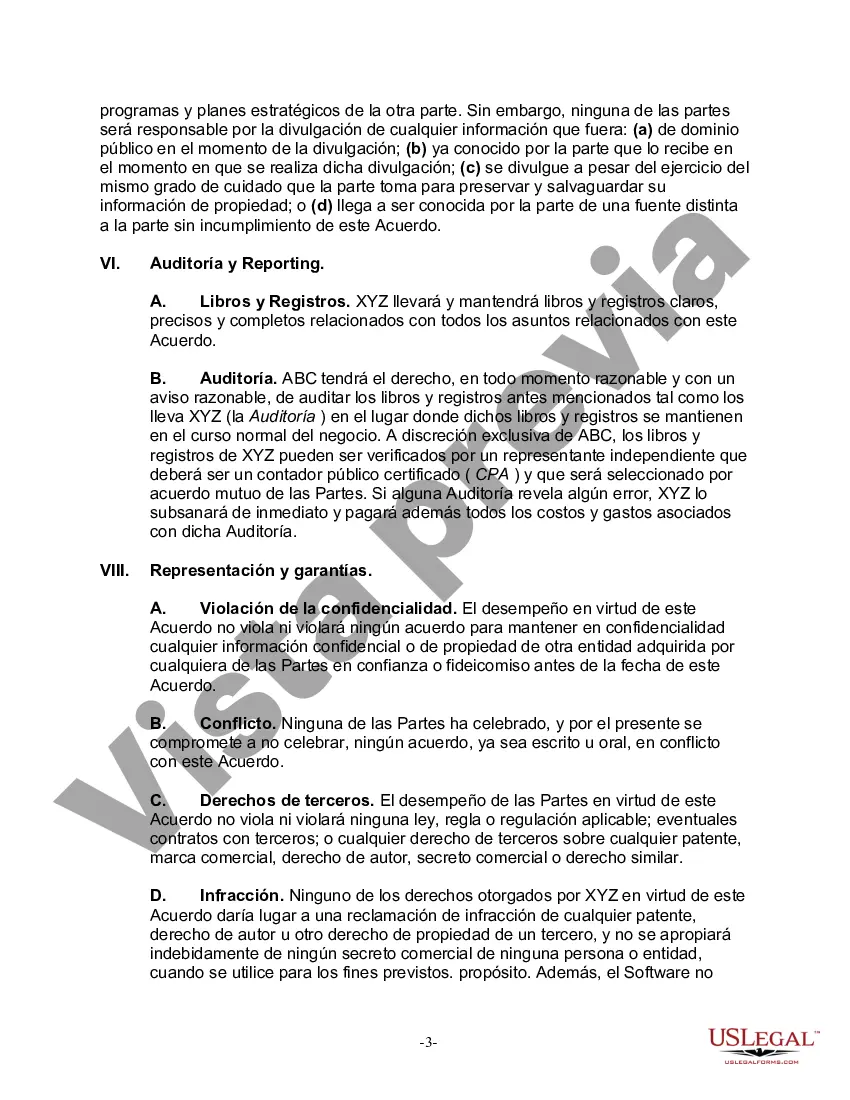 Preview Acuerdo de conciliación para disputas que surjan del Acuerdo de desarrollo de software conjunto donde el desarrollador continúa siendo propietario y otorga licencia de software desarrollado en conjunto