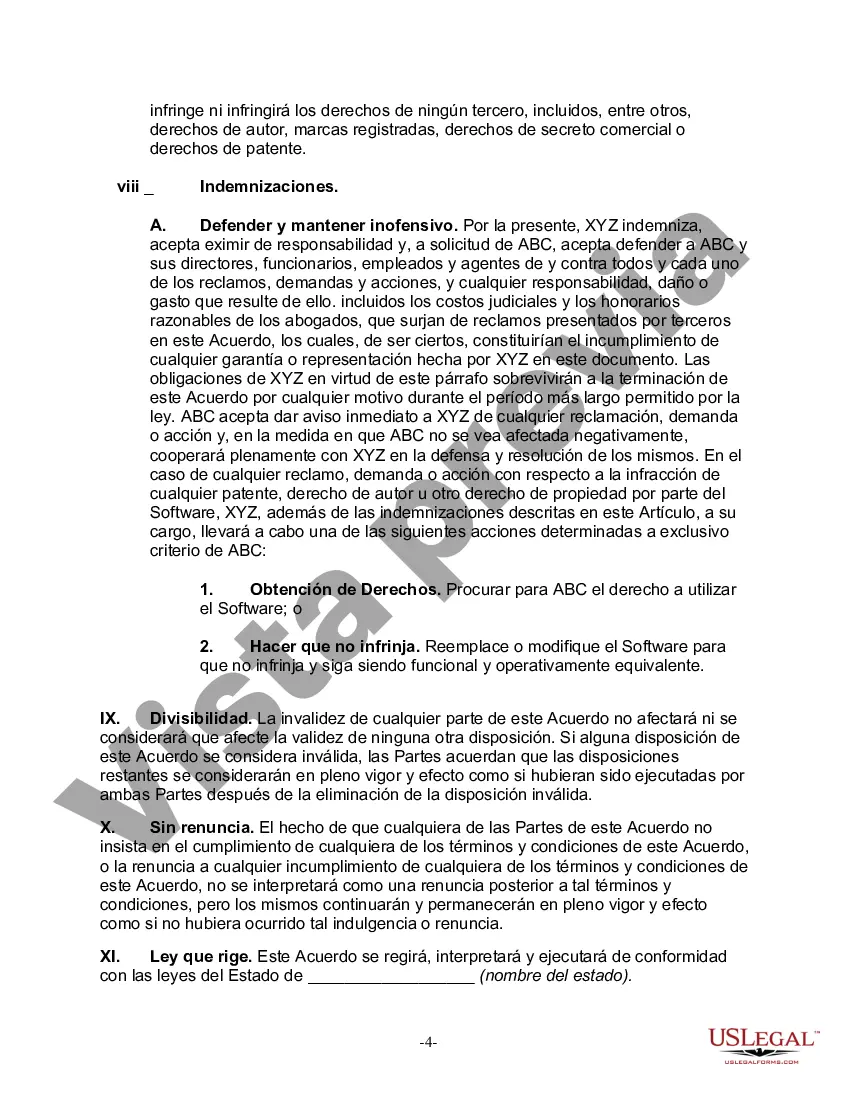 Preview Acuerdo de conciliación para disputas que surjan del Acuerdo de desarrollo de software conjunto donde el desarrollador continúa siendo propietario y otorga licencia de software desarrollado en conjunto