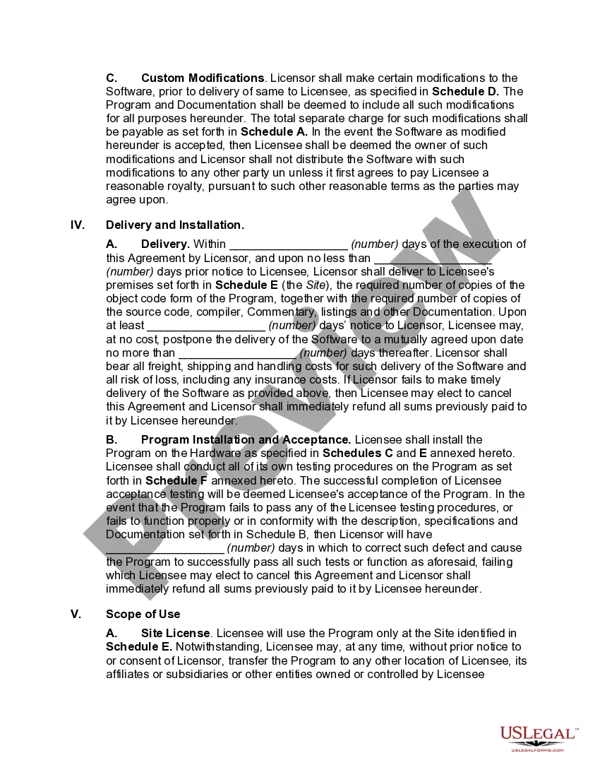 Get Licensee Oriented Software License Agreement Preview Licensee Oriented Software License Agreement