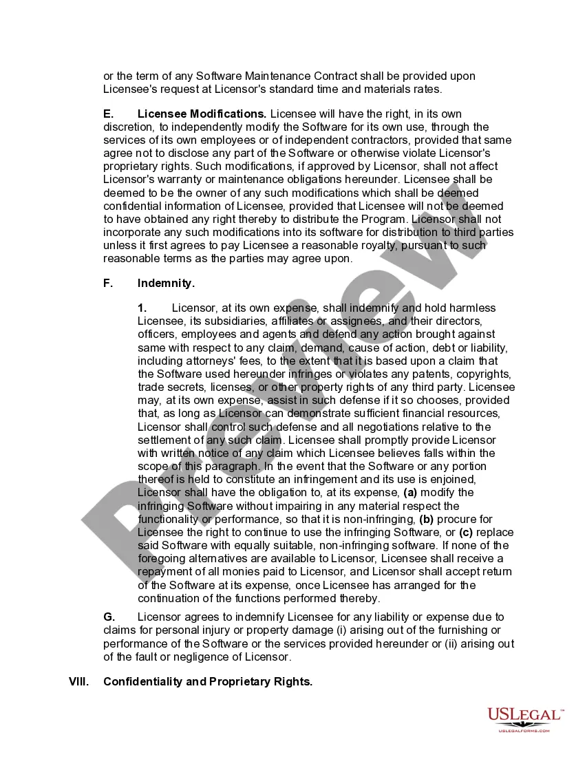 Get Licensee Oriented Software License Agreement Preview Licensee Oriented Software License Agreement