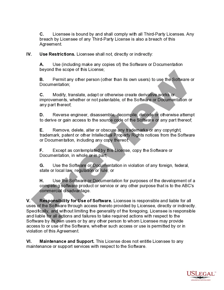Get Click-Wrap Software License Agreement Preview Click-Wrap Software License Agreement