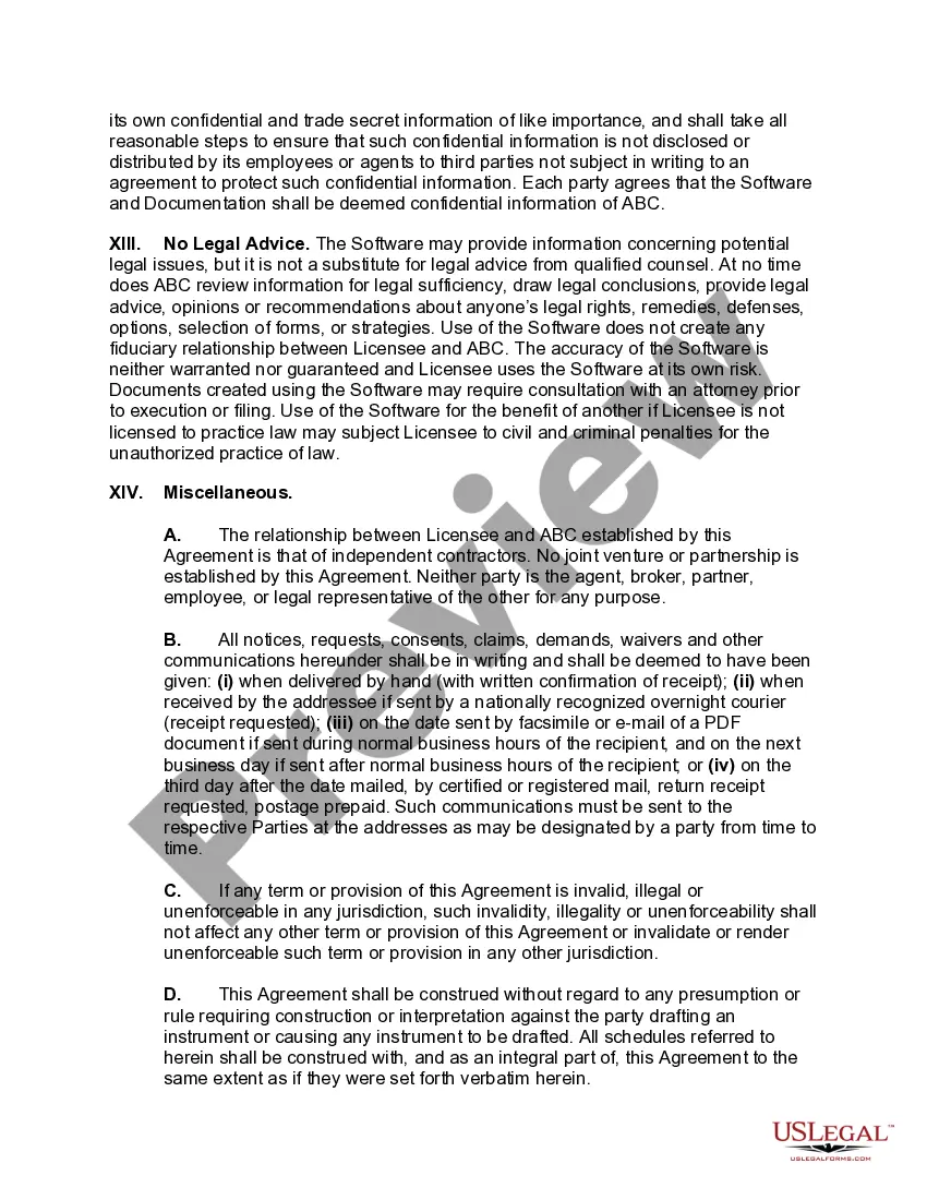 Get Click-Wrap Software License Agreement Preview Click-Wrap Software License Agreement