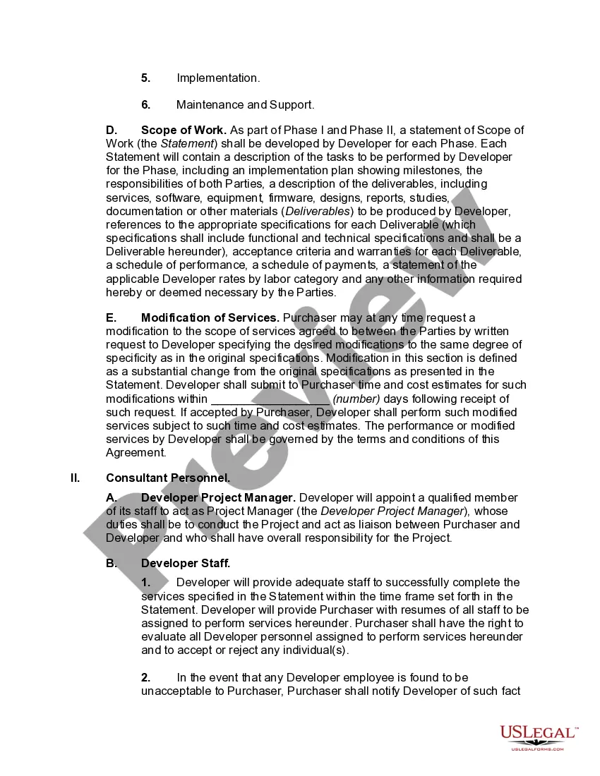 Get Software and Equipment Development Agreement Preview Software and Equipment Development Agreement