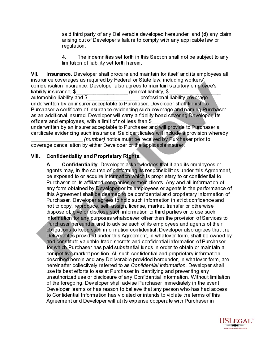 Get Software and Equipment Development Agreement Preview Software and Equipment Development Agreement