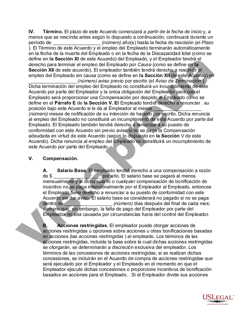 Preview Acuerdo laboral con desarrollador de software sénior