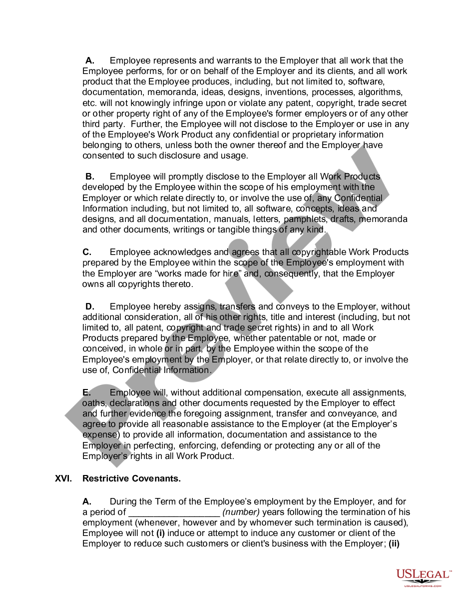 page 8 Employment Agreement with Senior Software Developer preview