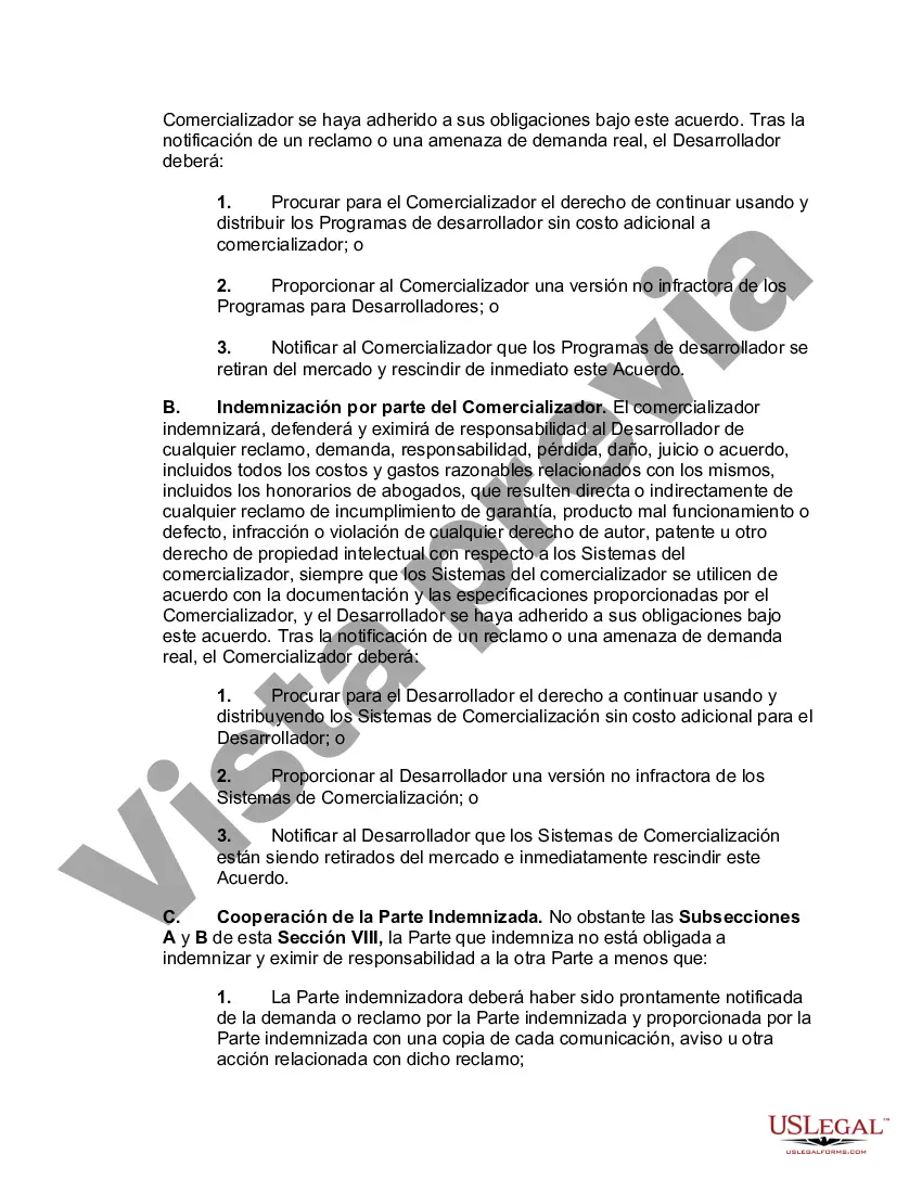 Preview Acuerdo de desarrollo y mercadeo conjunto