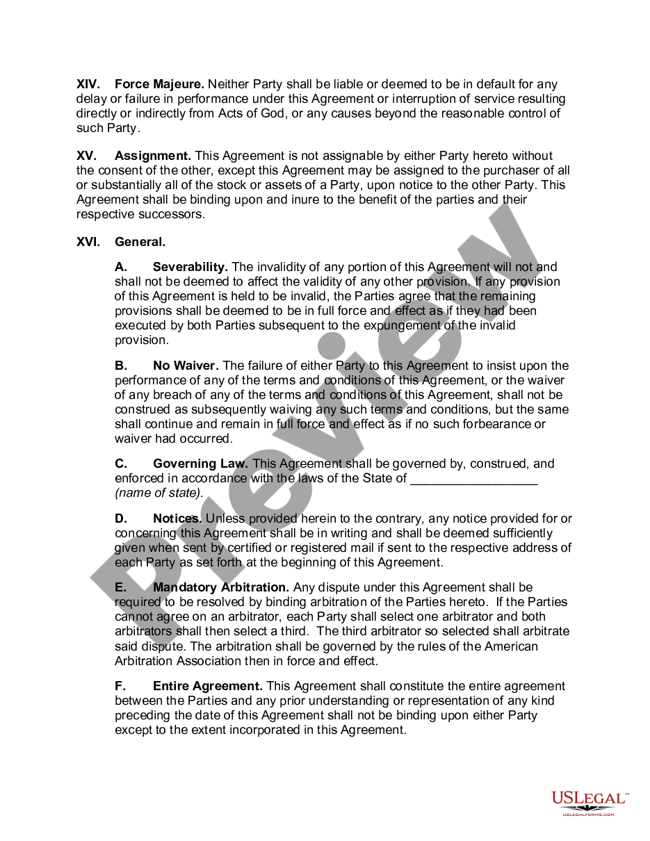 page 8 Joint Marketing and Development Agreement preview