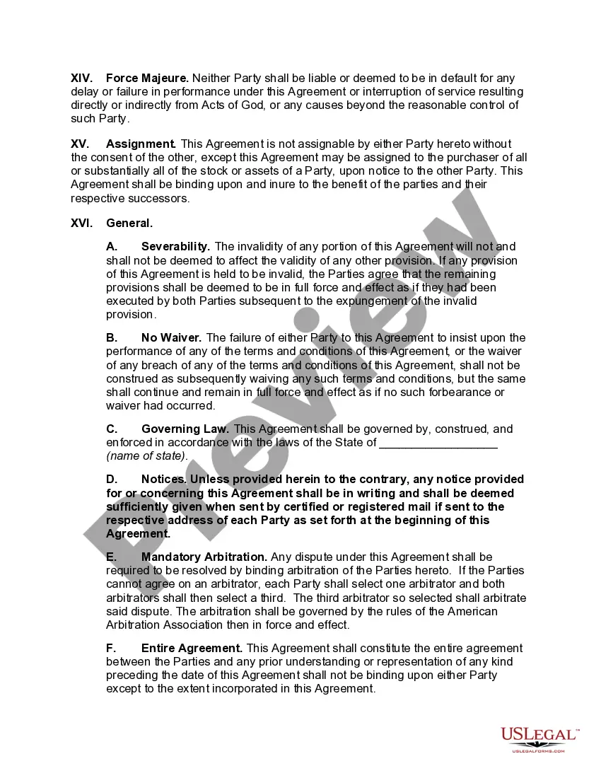 Get Joint Marketing and Development Agreement Preview Joint Marketing and Development Agreement