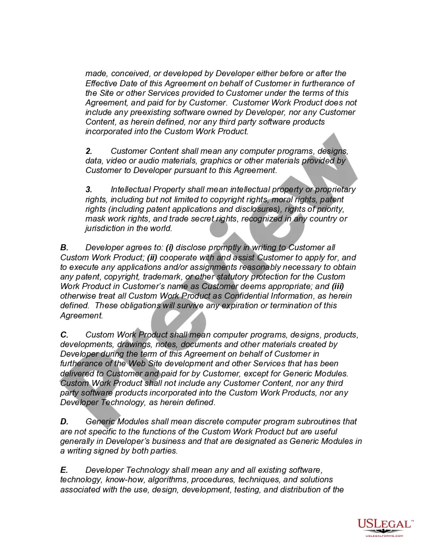 Get Web Site Development Agreement Preview Web Site Development Agreement