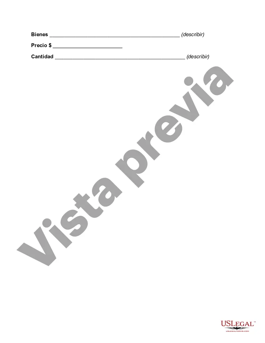 Preview Contrato de Venta de Bienes
