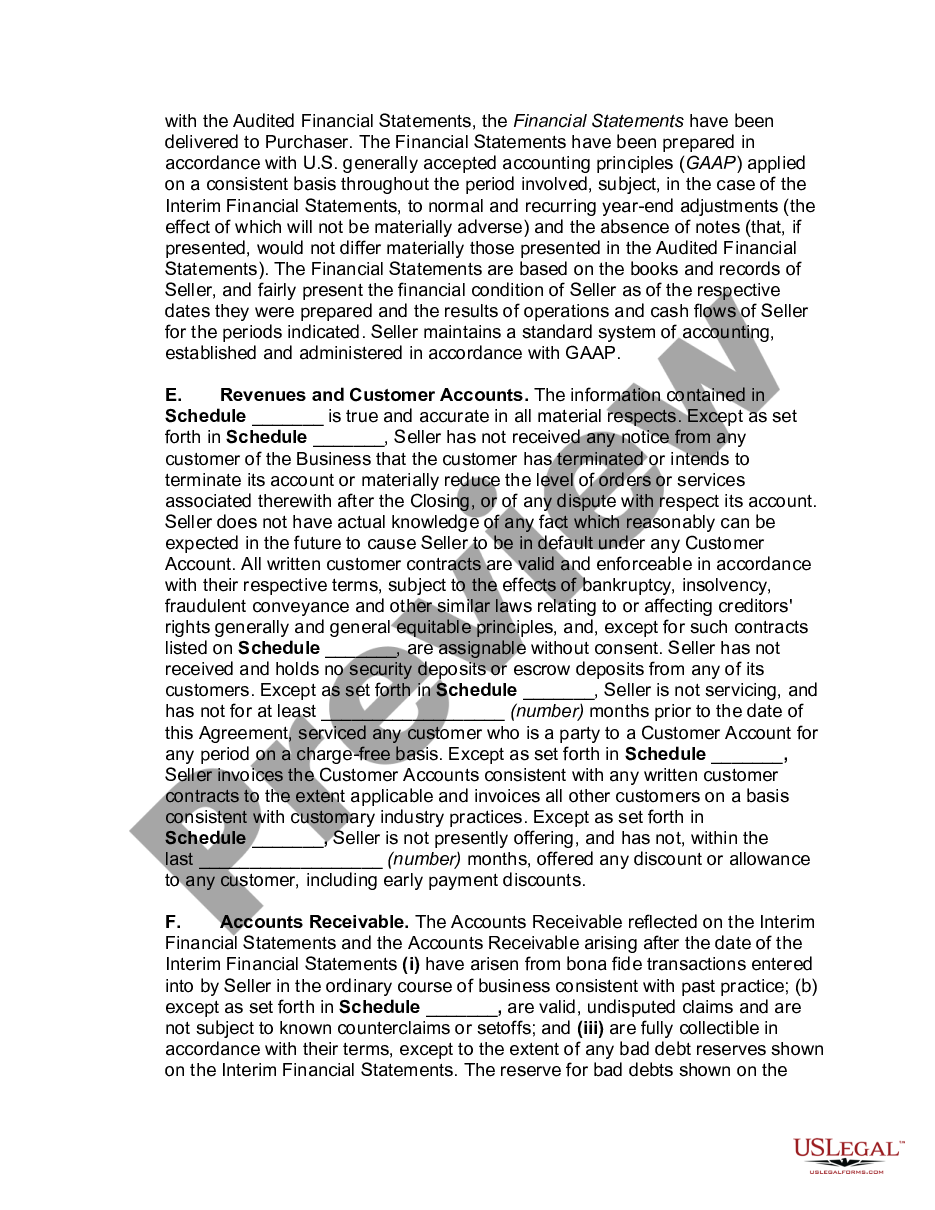 page 7 Agreement for Sale of all Assets in Computer Software Business preview