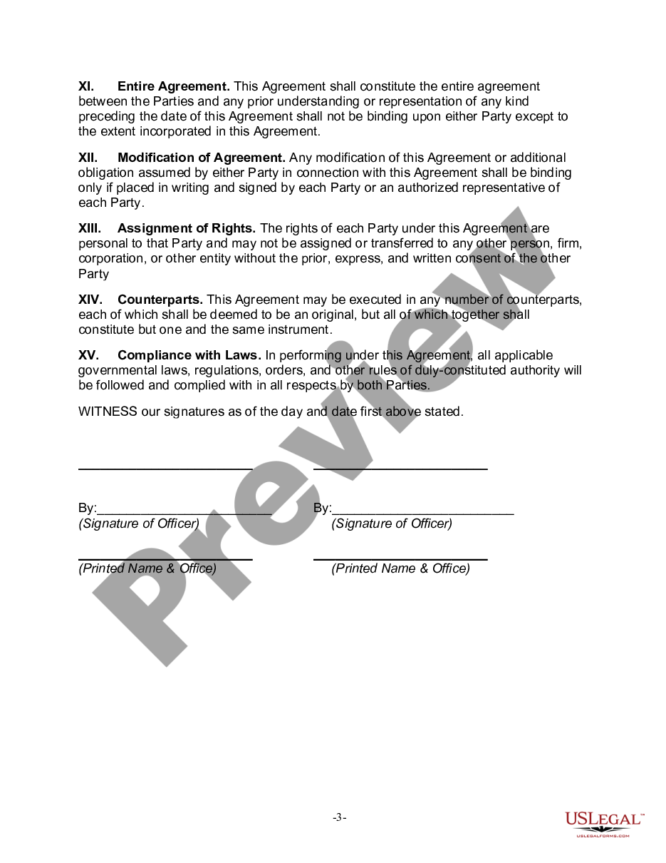 page 2 Software Maintenance Agreement (Alternate) preview