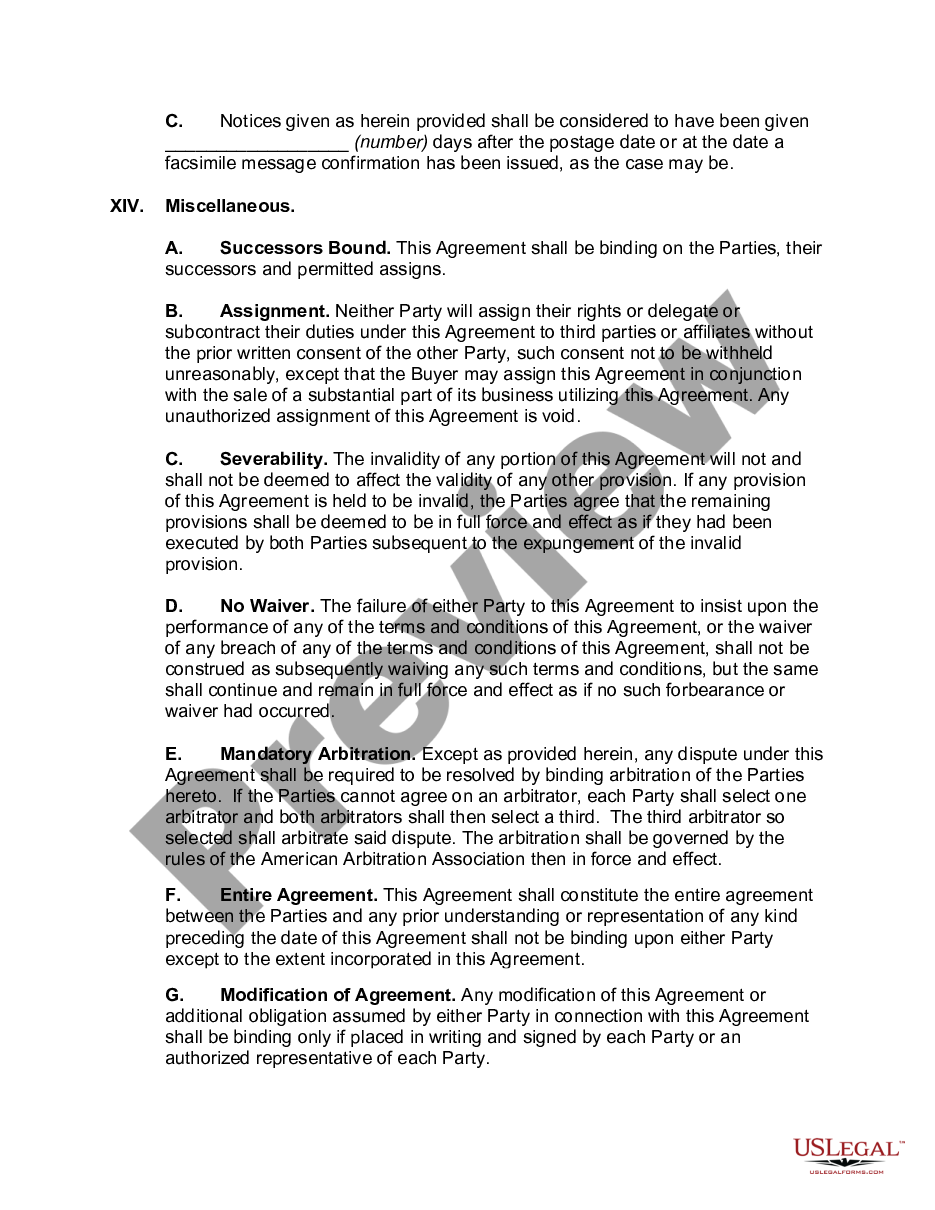 page 9 Manpower Supply Service Agreement preview