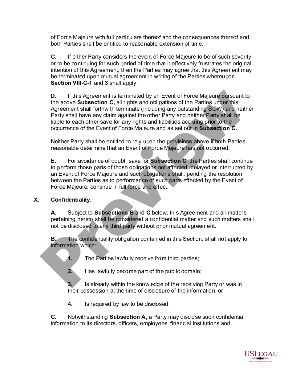 page 7 Manpower Supply Service Agreement preview
