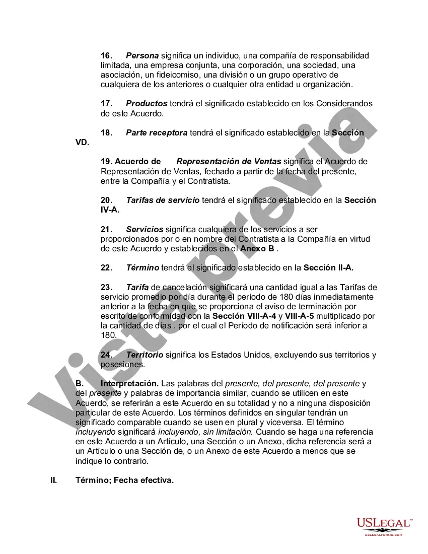 Preview Acuerdo de externalización de servicios