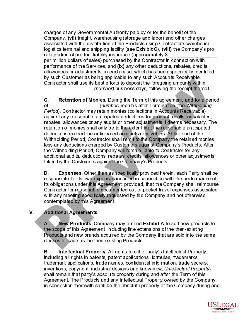 Preview Services Outsourcing Agreement