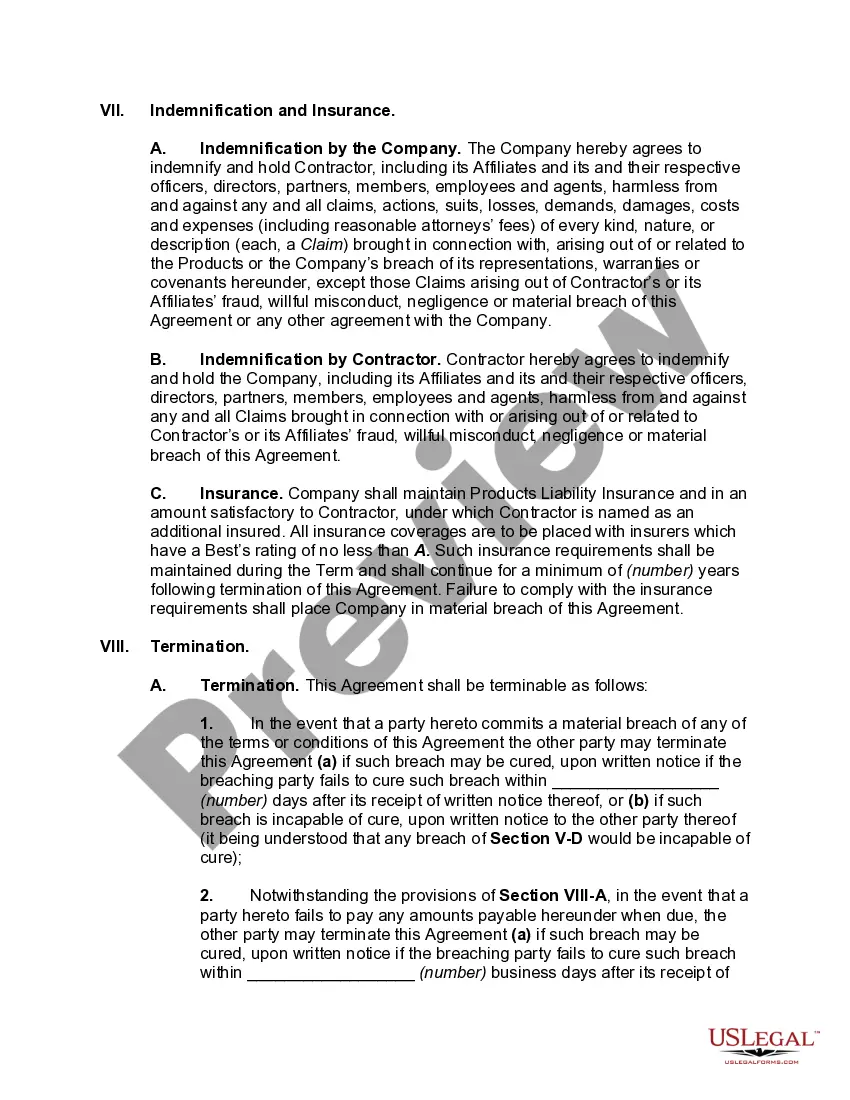 Preview Services Outsourcing Agreement