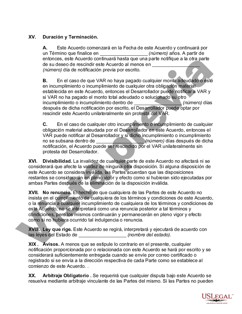 Preview Acuerdo de revendedor de valor agregado