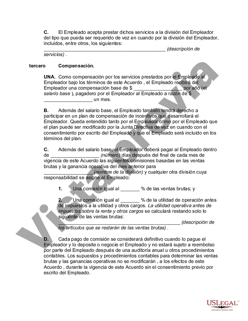 Preview Empleo de Ejecutivo con Opciones sobre Acciones y Derechos en Descubrimientos