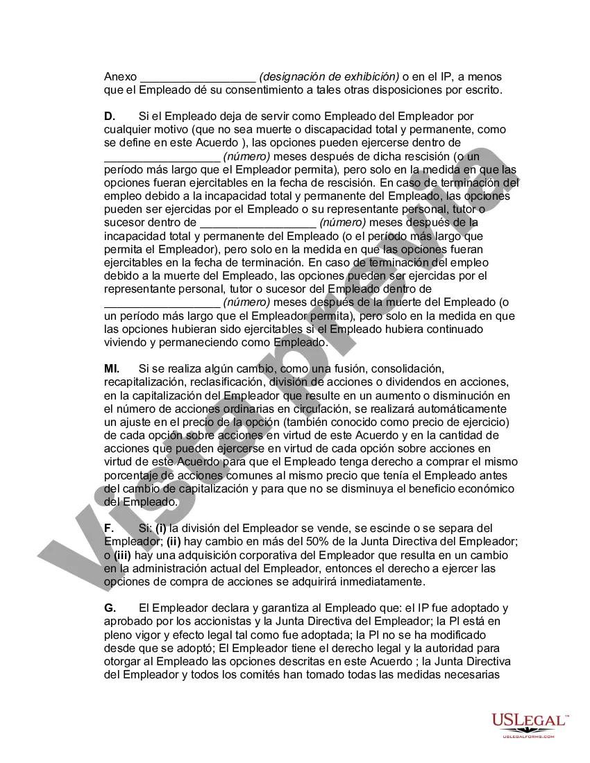 Preview Empleo de Ejecutivo con Opciones sobre Acciones y Derechos en Descubrimientos