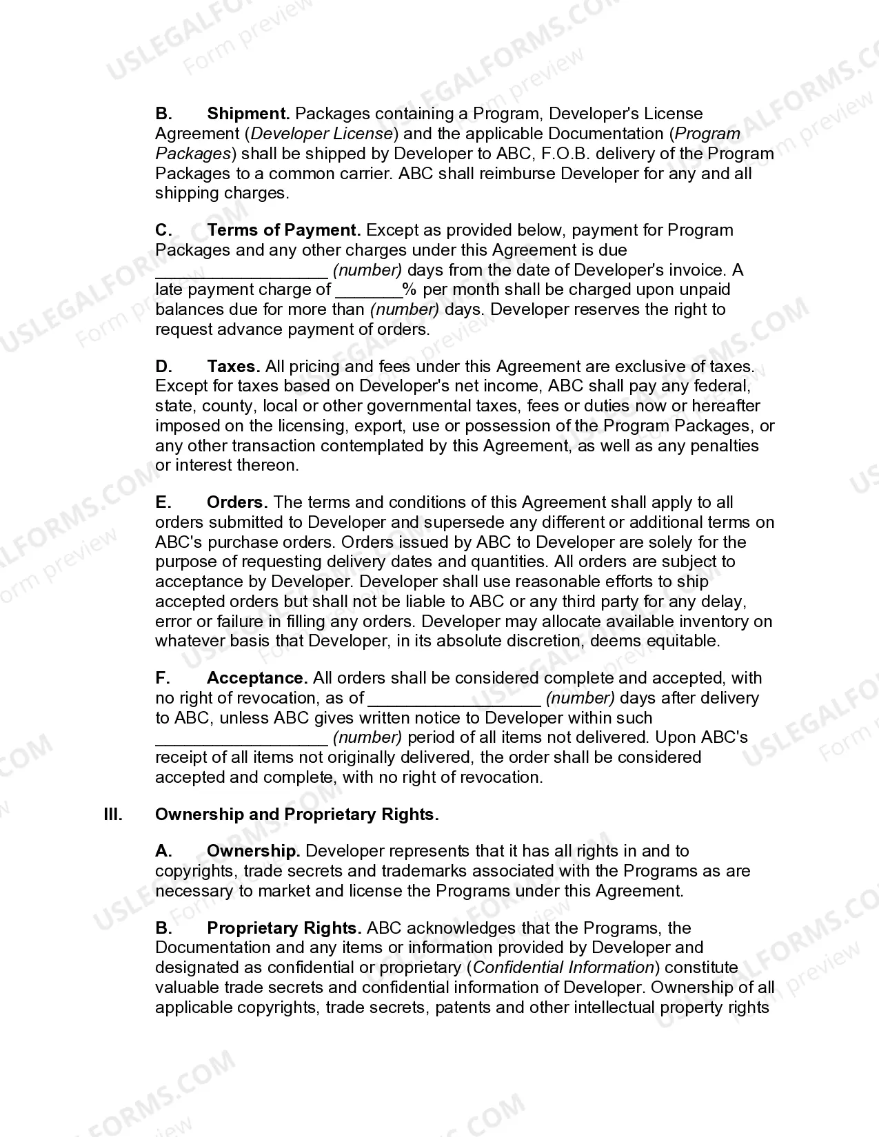 Preview International Value Added Reseller Agreement