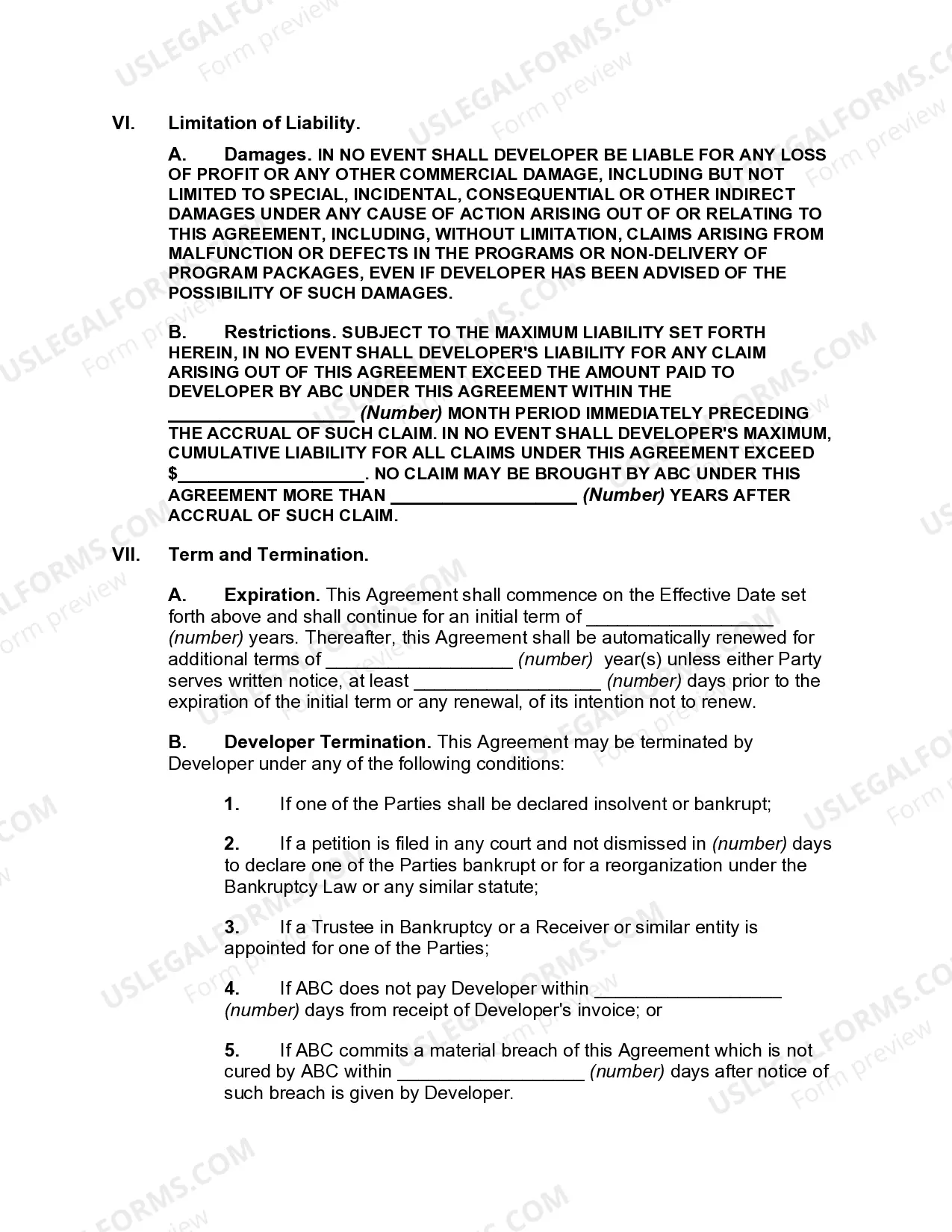 Preview International Value Added Reseller Agreement