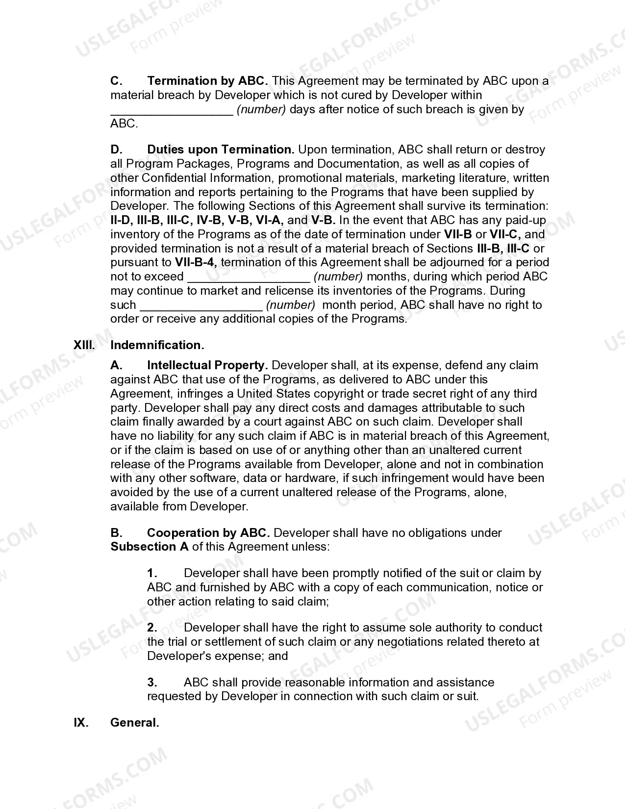 Preview International Value Added Reseller Agreement